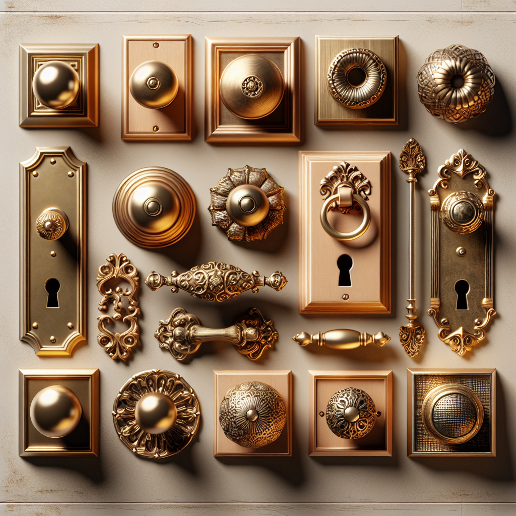 Doorway to History: Vintage Brass Knobs for Timeless Interiors